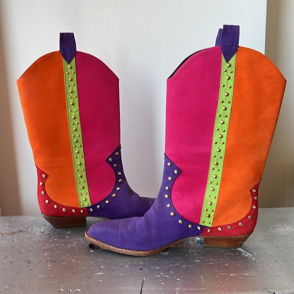 Vintage Cowboy Boots- Cowgirl Western Boots
Rocker Boots - Picture 6 of 17